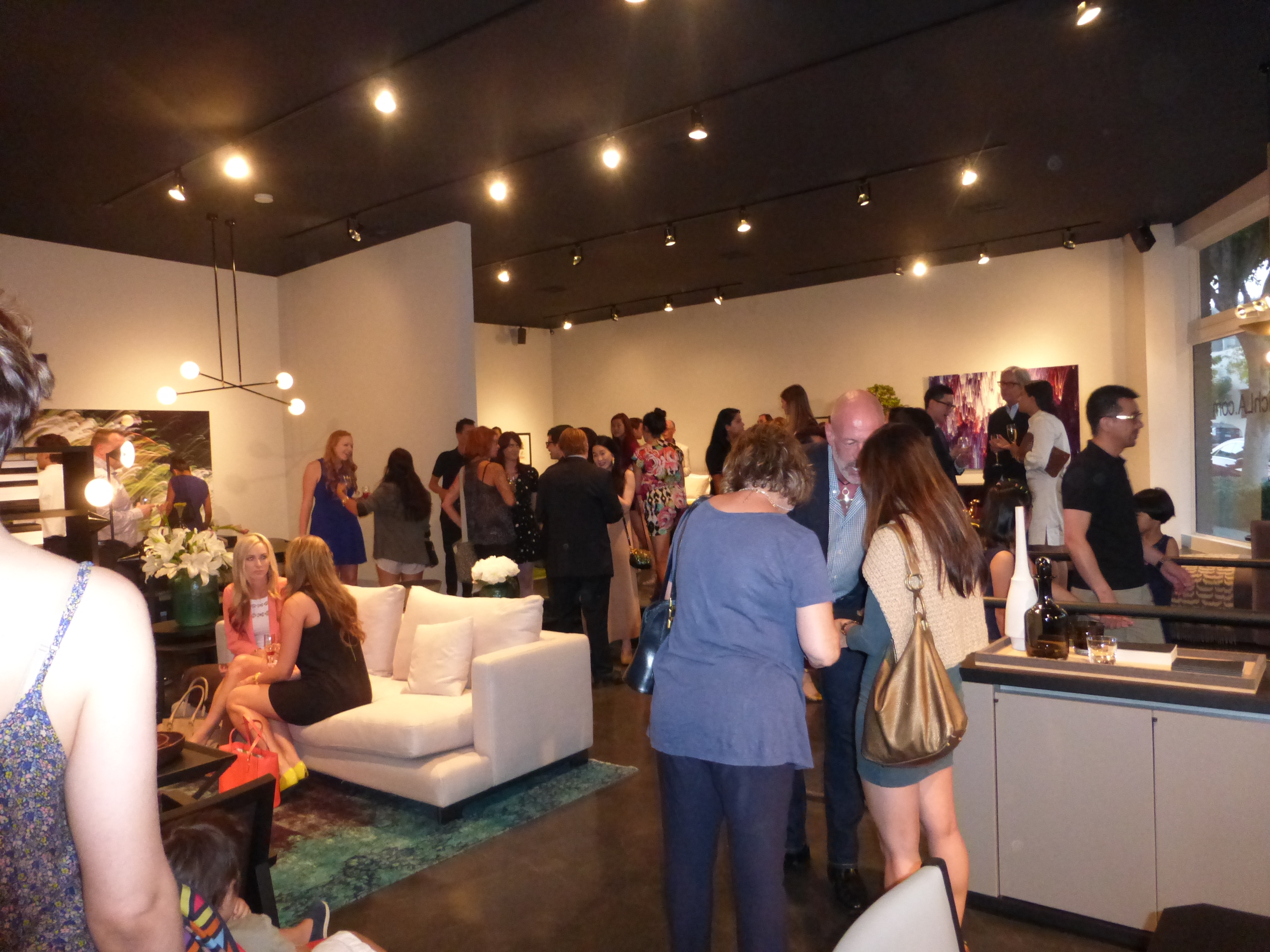 Launch Party event for Camerich Furniture store in Los Angeles 