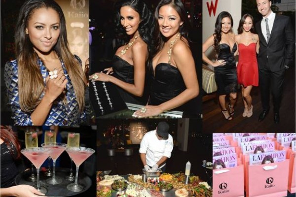 Kaiio Launch Party at the W Hotel in Hollywood because every Fashion Trend Forward girl needs a sparkle in her step