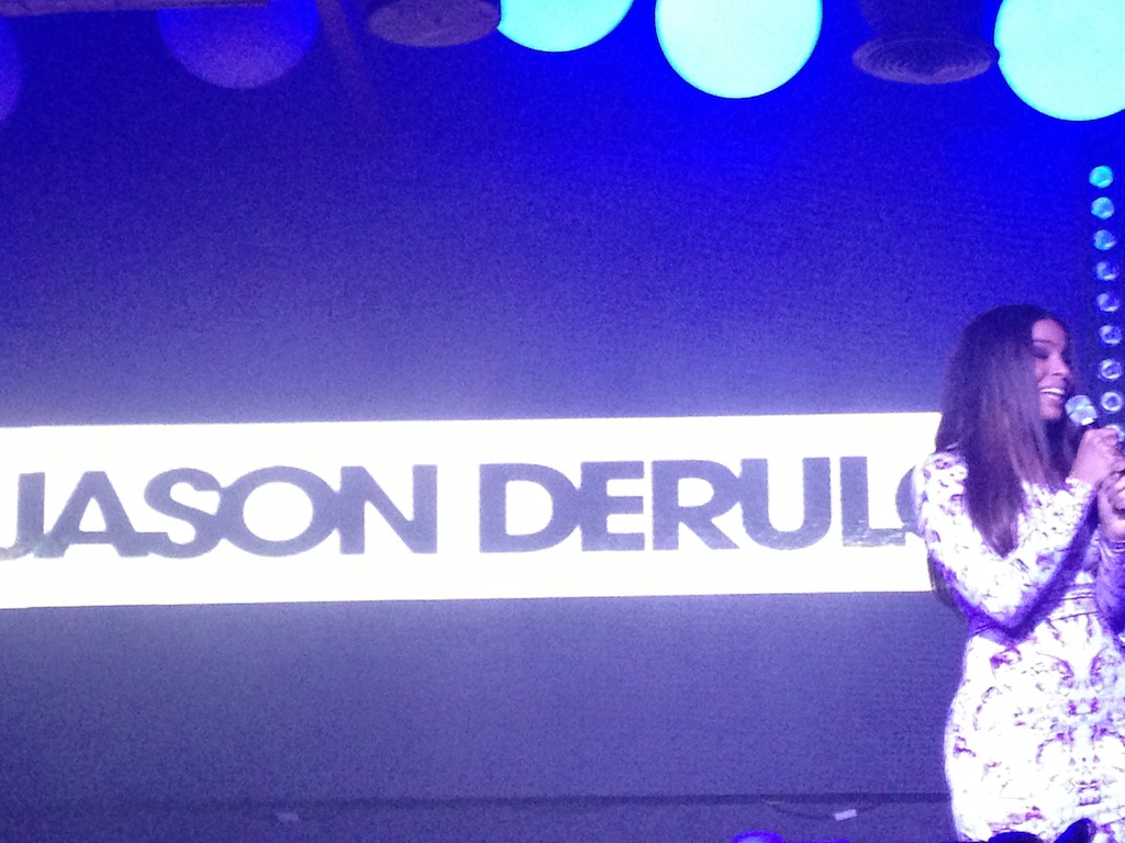 Jordan Sparks Jason Derulo at Ok Magazine Grammy Party 