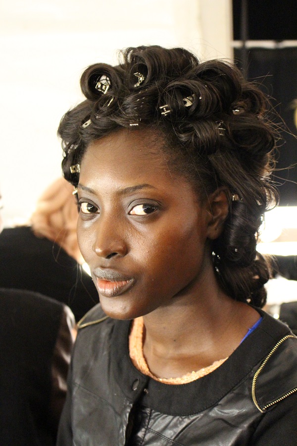 Desigual NYFW Backstage beauty trends for 2014