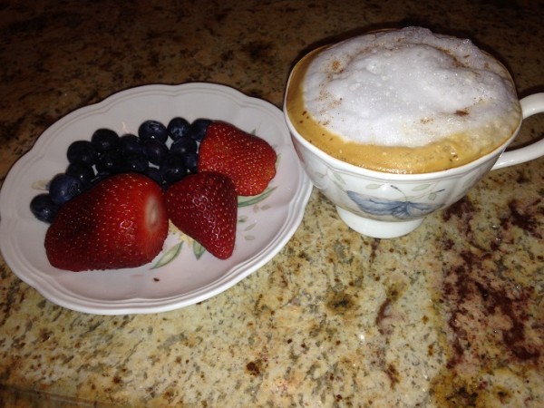 Morning Breakfast trends Fruits Protein and Coffee