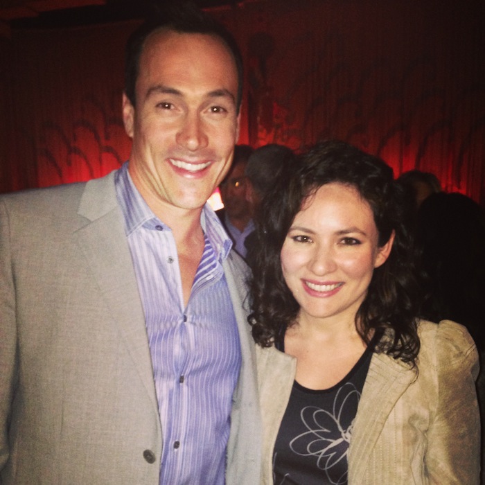 Authors Anonymous World Premiere with Chris Klein after the film