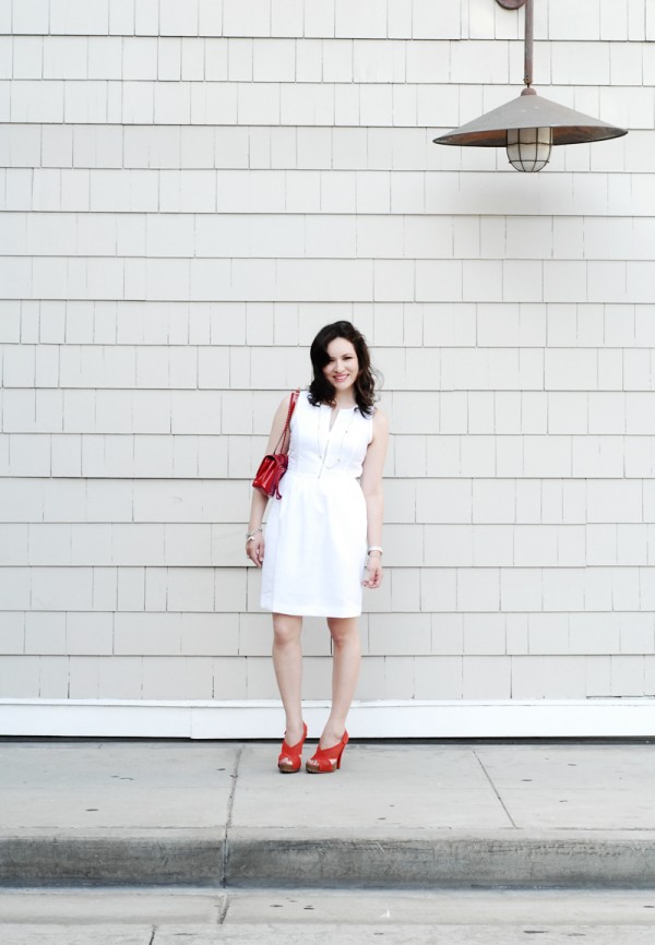 White on White Hot Summer Trends with Charlotte Ronson and Red Valentino