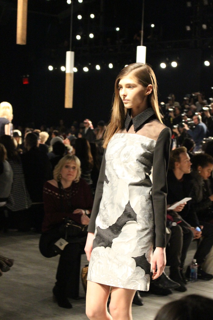 Adeam Live From the Runway NYFW 2014 Hot Style Trends collar dress trends 