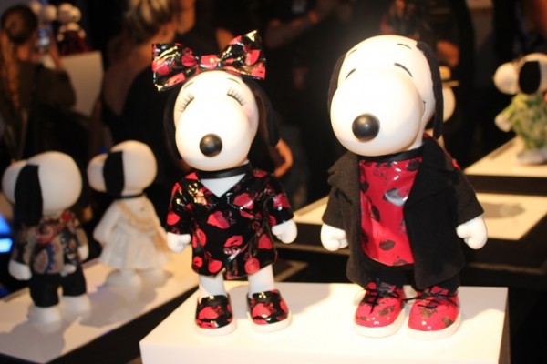 Snoopy and Belle in Fashion NYFW SS2015 Museum Collection Debut