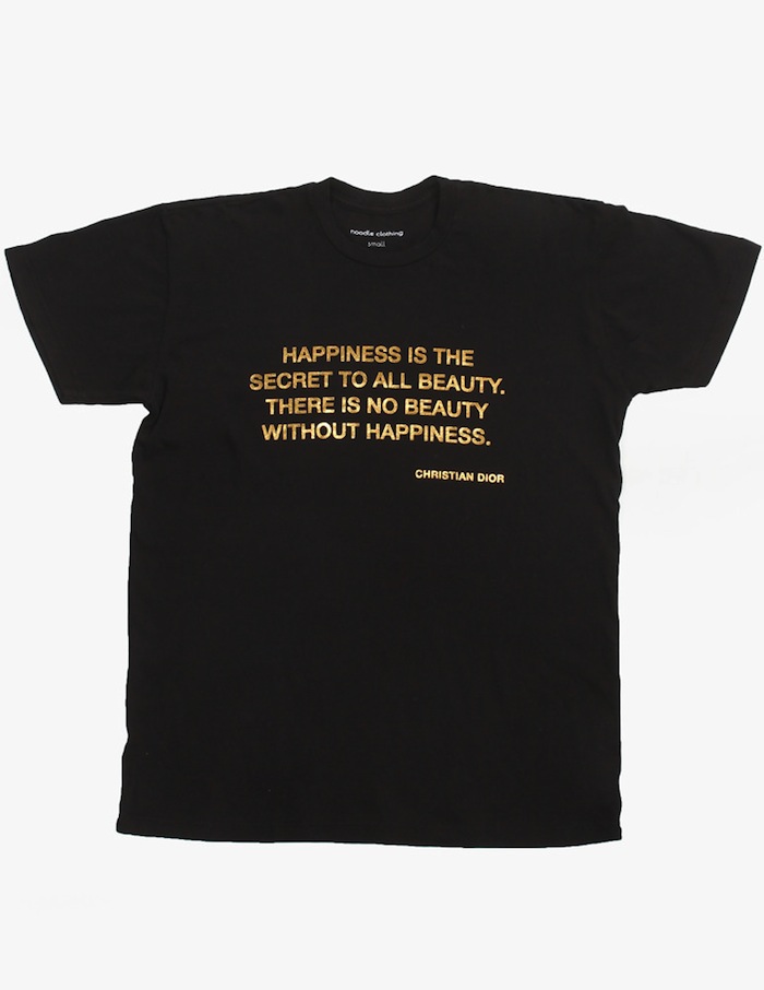Happiness T-Shirt Quotes Fashion Trend Forward