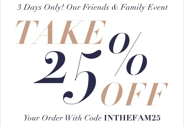shopbop friends and family sale 2015 