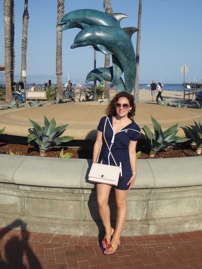 Santa Barbara Dolphins and style trends blogger fashion show