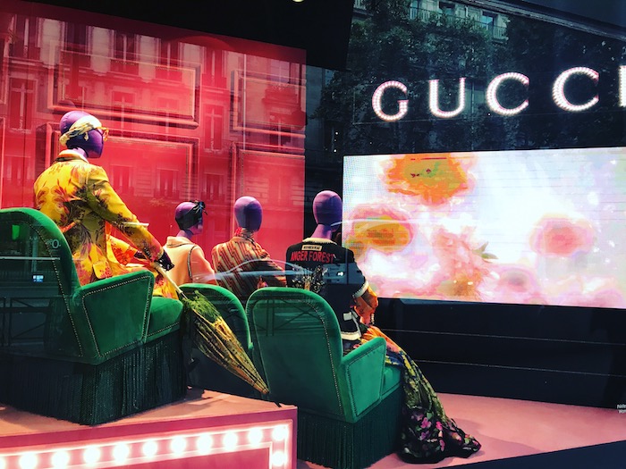 Gucci Windows in Paris
