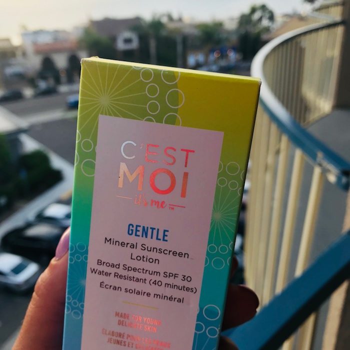 C'est Moi Sunscreen For Teens and Tweens all natural
