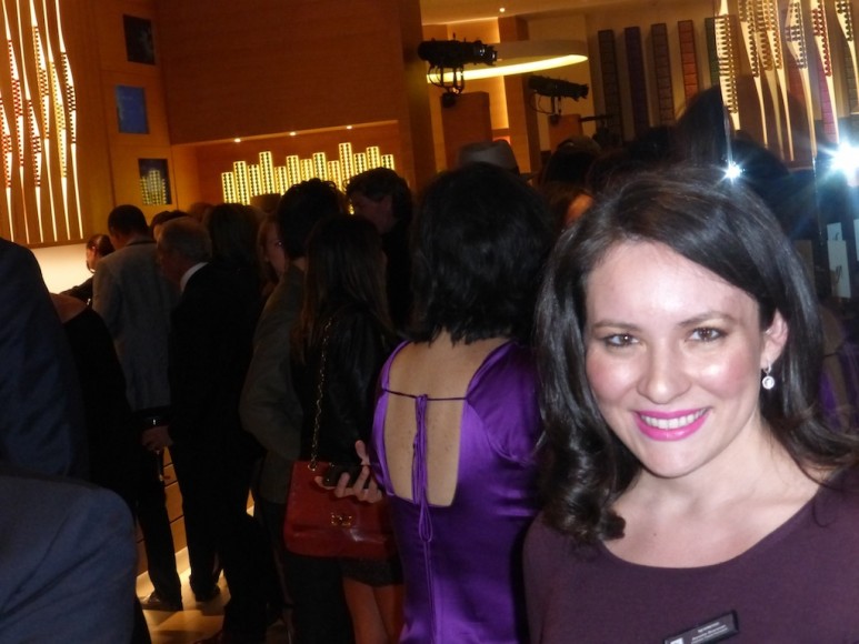 At the Nespresso Event Party in Beverly Hills Los Angeles