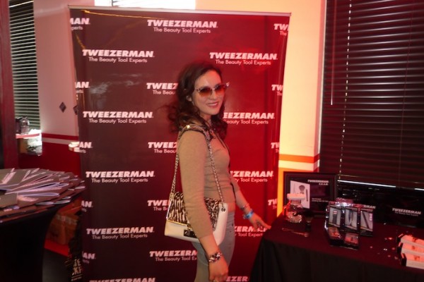 Tweezerman during Grammy GBK Gifting Suite
