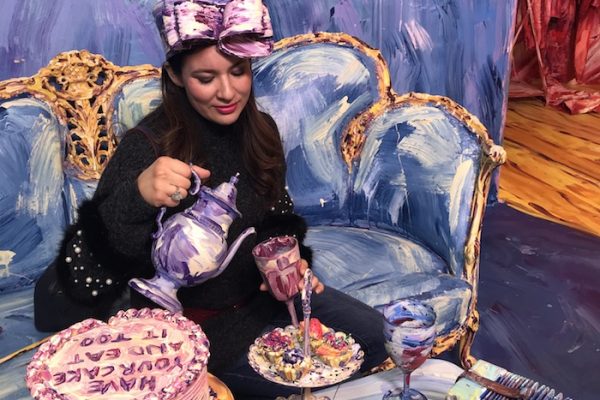 Immersed in Wonderland Tea Party Fashion Blogger Beverly Hills