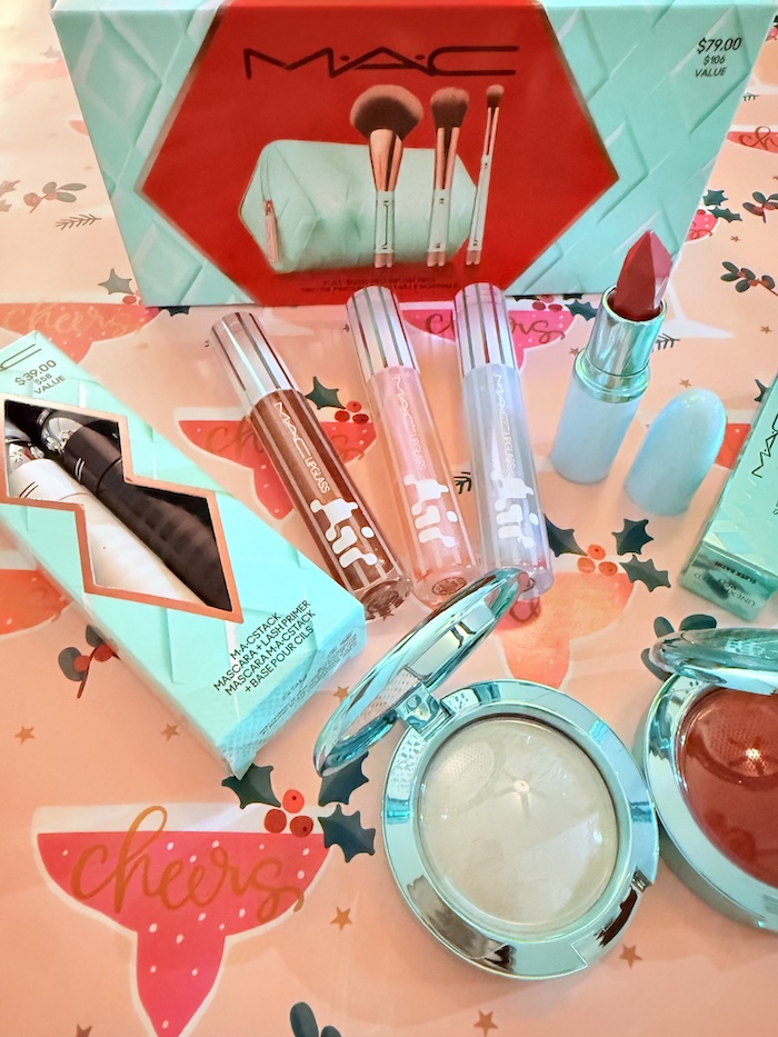 MAC Holiday 2025 Makeup Collection From Lip Gloss, lipsticks, makeup brushes, and highlighters to look makeup ready for Holidays 2025